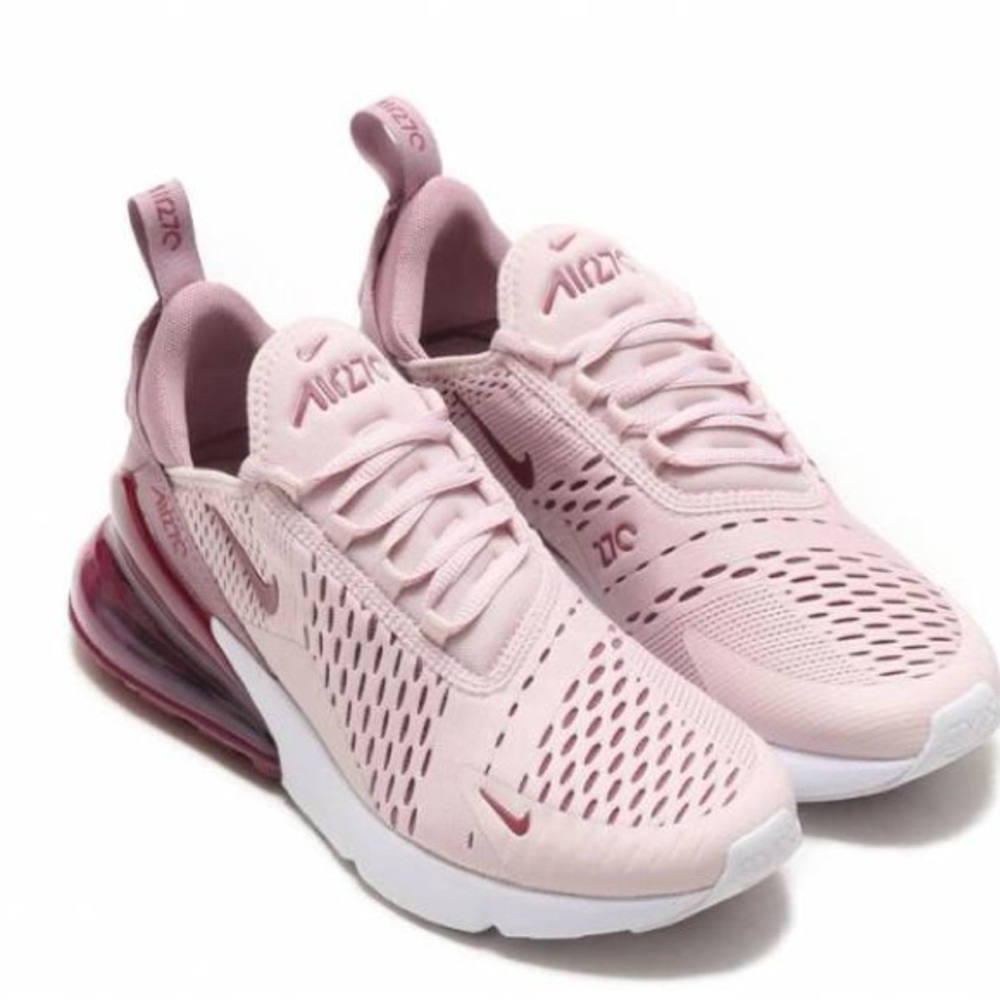 Nike Women's Air Max 270 Light Pink/Purple Sneakers
